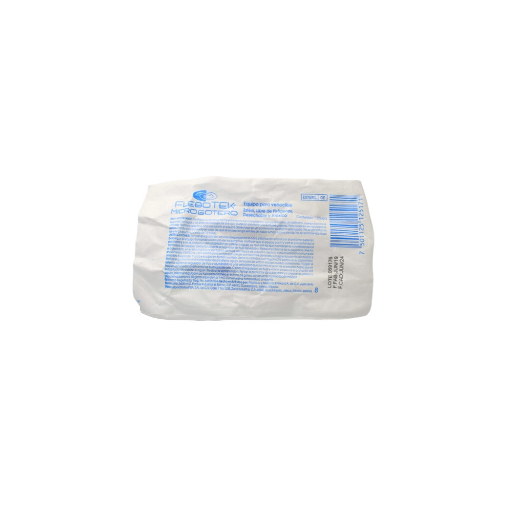 Flebotek Microgotero Venoclisis