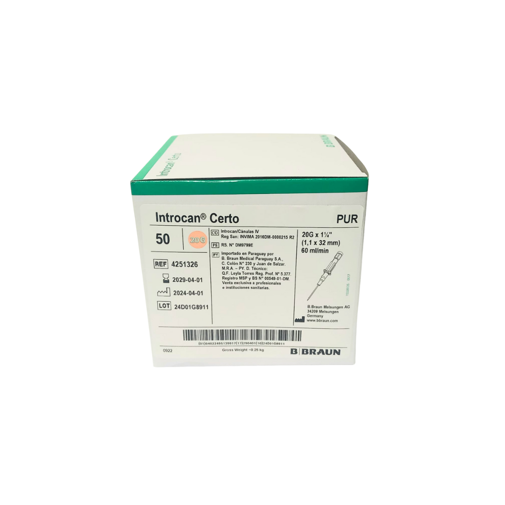 Introcan Certo 20G C50