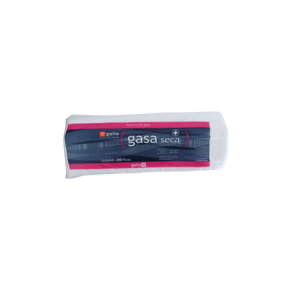 Esponja De Gasa No Est 10 X 10 Cm Con Tr Galia