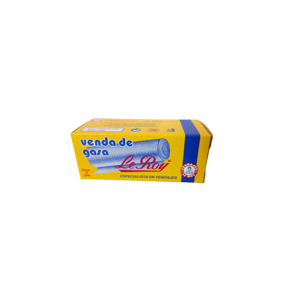 Venda De Gasa 7.5 cm X 5 m Le Roy